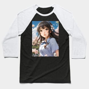 Enchanting Japanese Beauty III Baseball T-Shirt